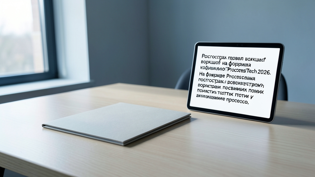Росгосстрах провел воркшоп на форуме ProcessTech 2026