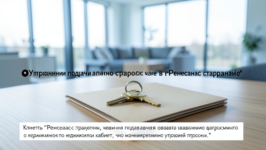 Упрощение подачи заявлений о страховых случаях в "Ренессанс страхование"