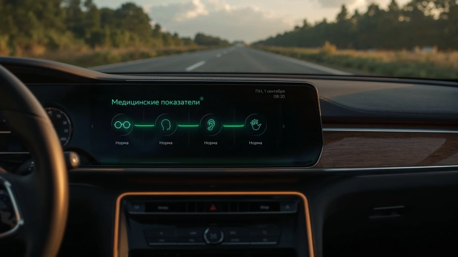 Новые медицинские ограничения для водителей с 1 сентября 2025 года